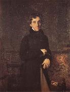 Jean-Auguste Dominique Ingres Portrait of man oil